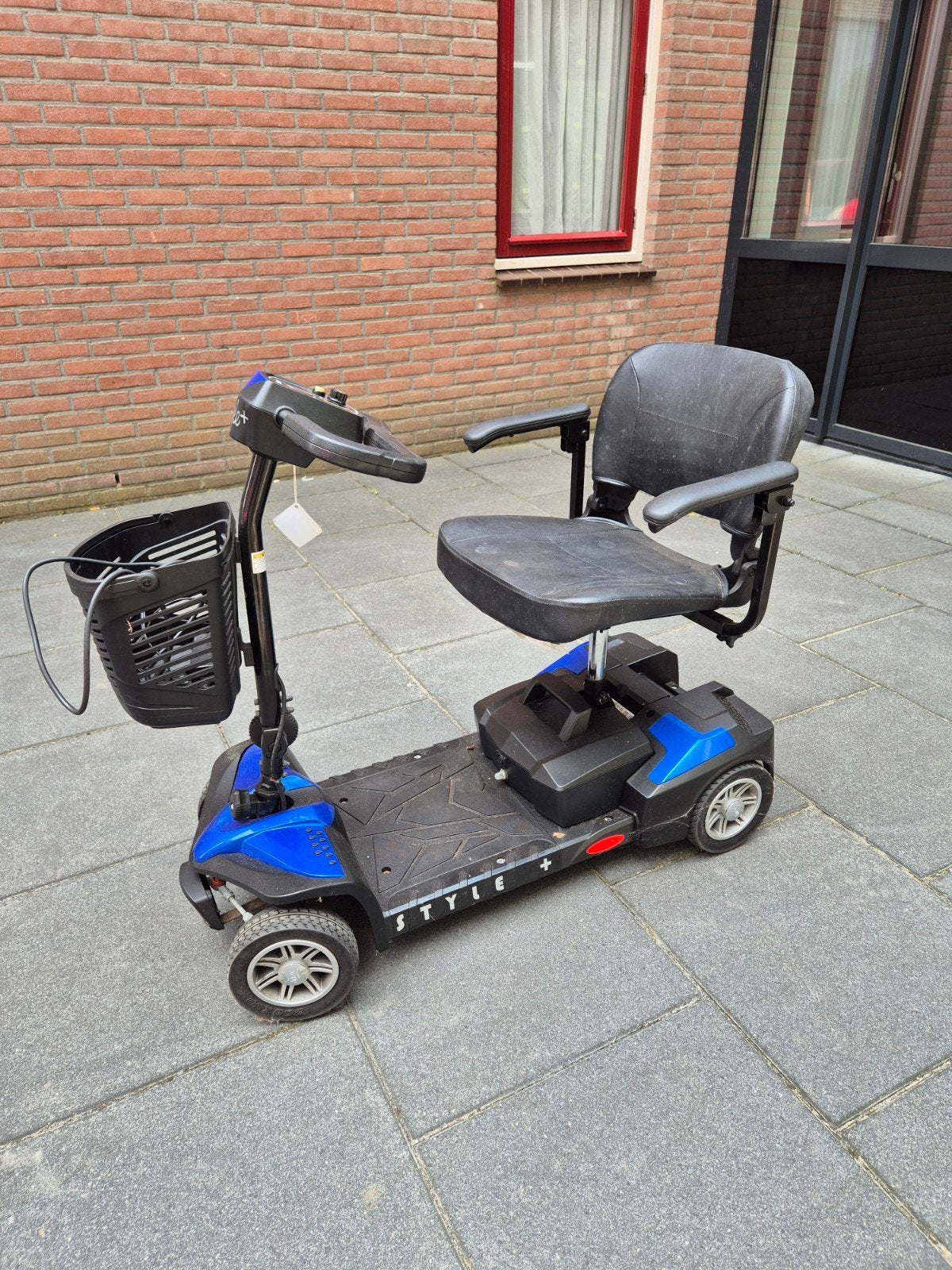 Style +, scootmobiel,  LET OP!  *ac cu* defect, Ophalen, Gebruikt, 10 km/u of minder