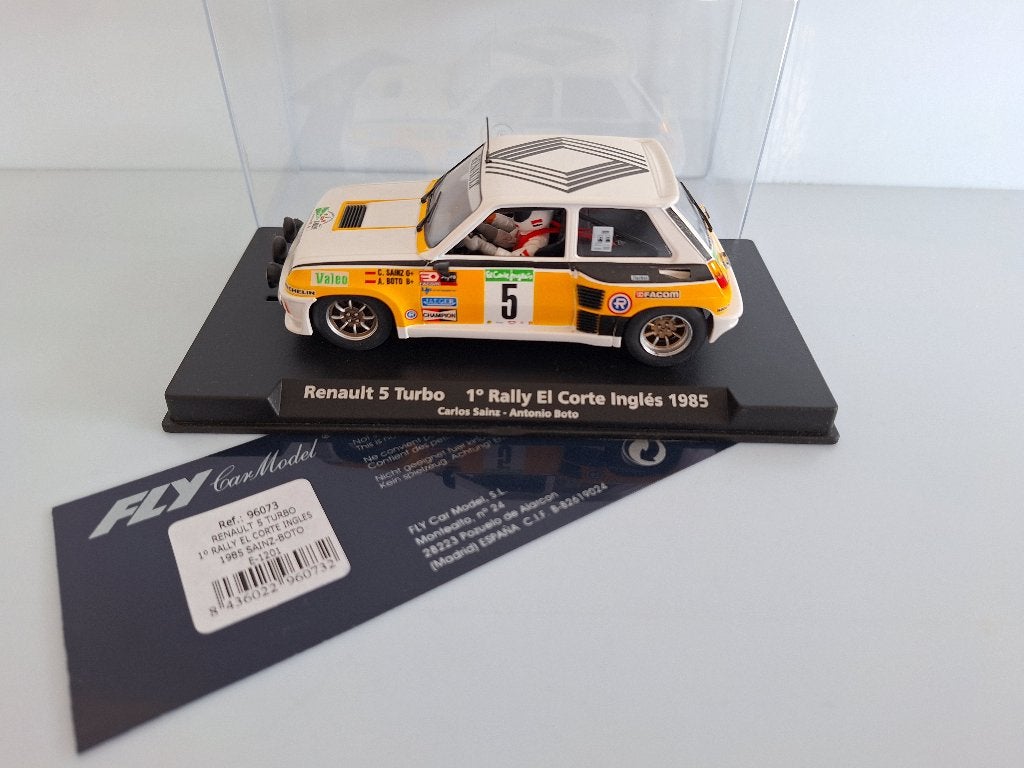 Fly Renault 5 Turbo Carlos Sainz Antonio Boto E1201 Limited, Overige merken, Racebaan, Fly, Nieuw