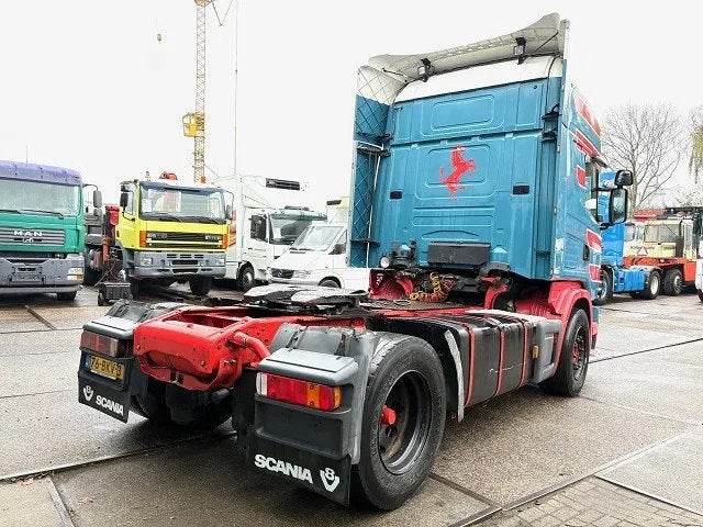 Scania R164-580 V8 TOPLINE COLLECTORS ITEM! / APK 10-2026! (, 579 pk, Achterwielaandrijving, Verwarmde buitenspiegels, Scania