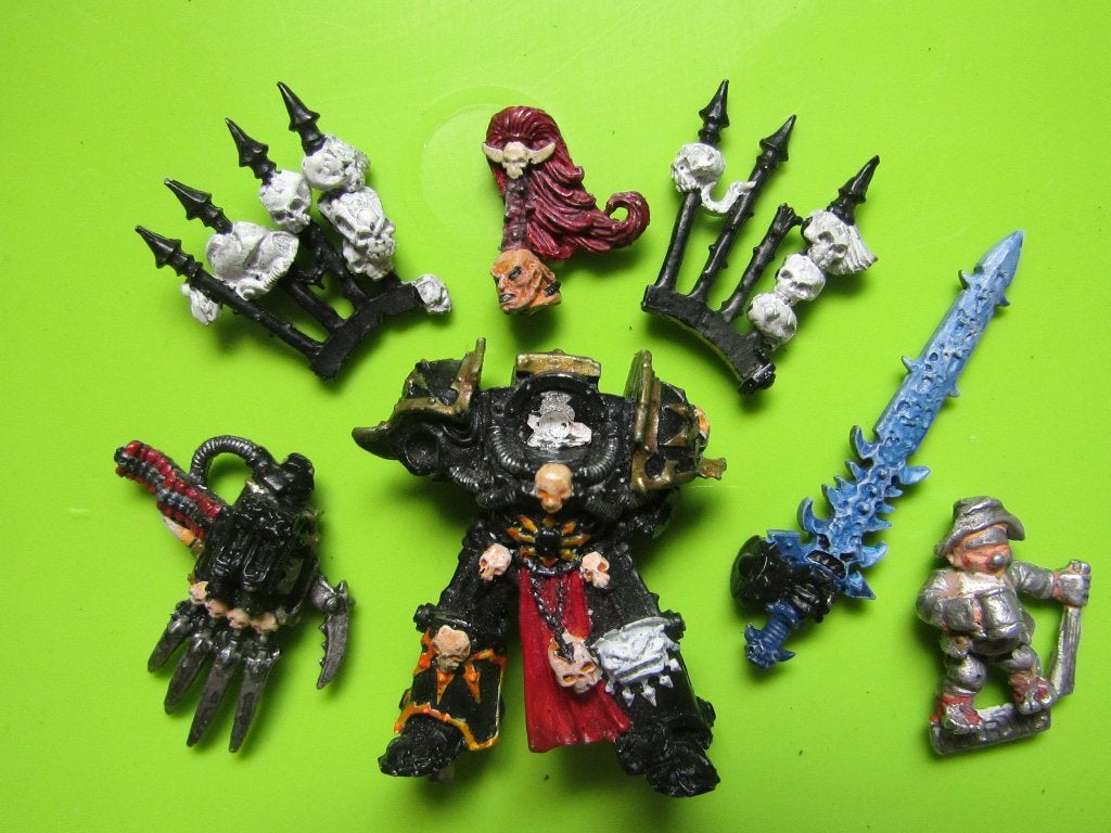 Abbadon the Despoiler, Verzenden, Zo goed als nieuw, Warhammer 40000, Figuurtje(s)