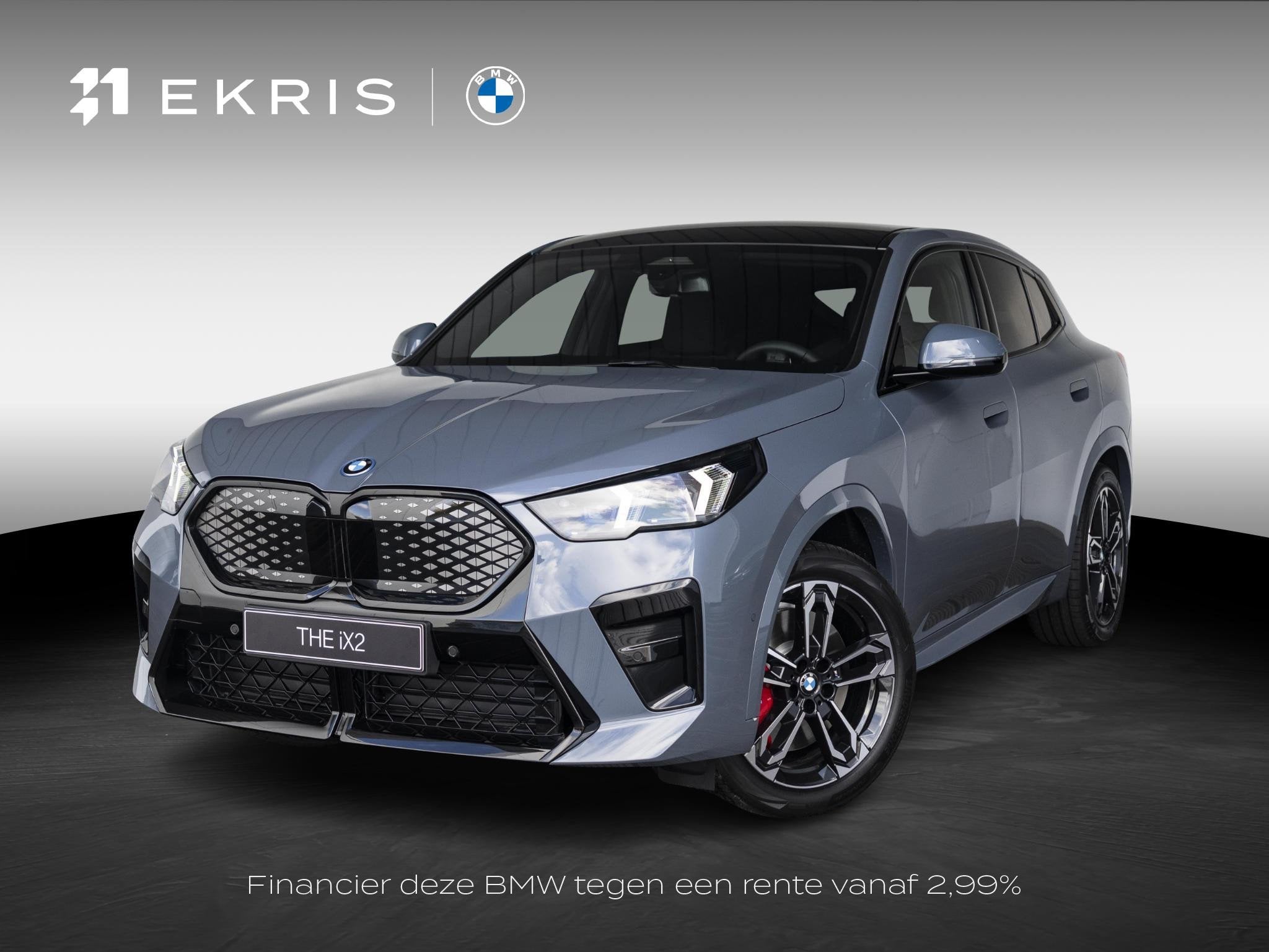 BMW iX2 xDrive30 M Sport Edition | M Sportpakket Pro | Premi, Auto's, BMW, Stof, IX2, Zwart, Overige kleuren