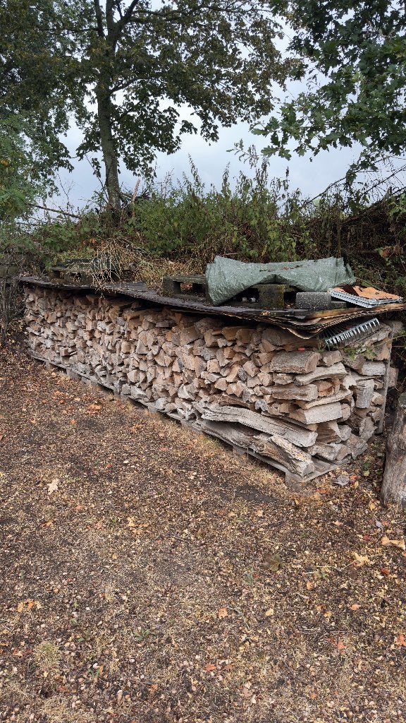 Stookhout Eiken (+/- 4m3), Tuin en Terras, 3 tot 6 m³, Ophalen, Eikenhout, Stammen