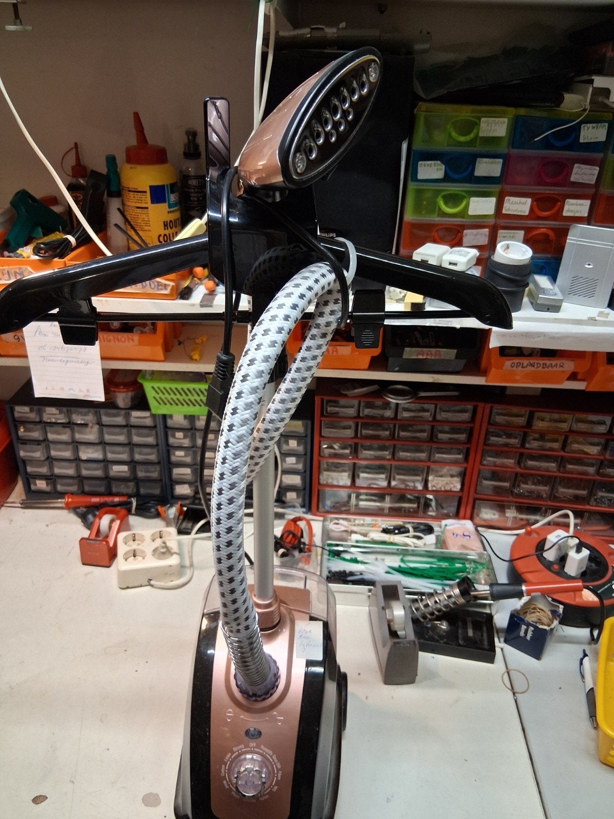 Kleding steamer, Witgoed en Apparatuur, Stoomapparaten, Ophalen, Zo goed als nieuw, Nvt, Nvt