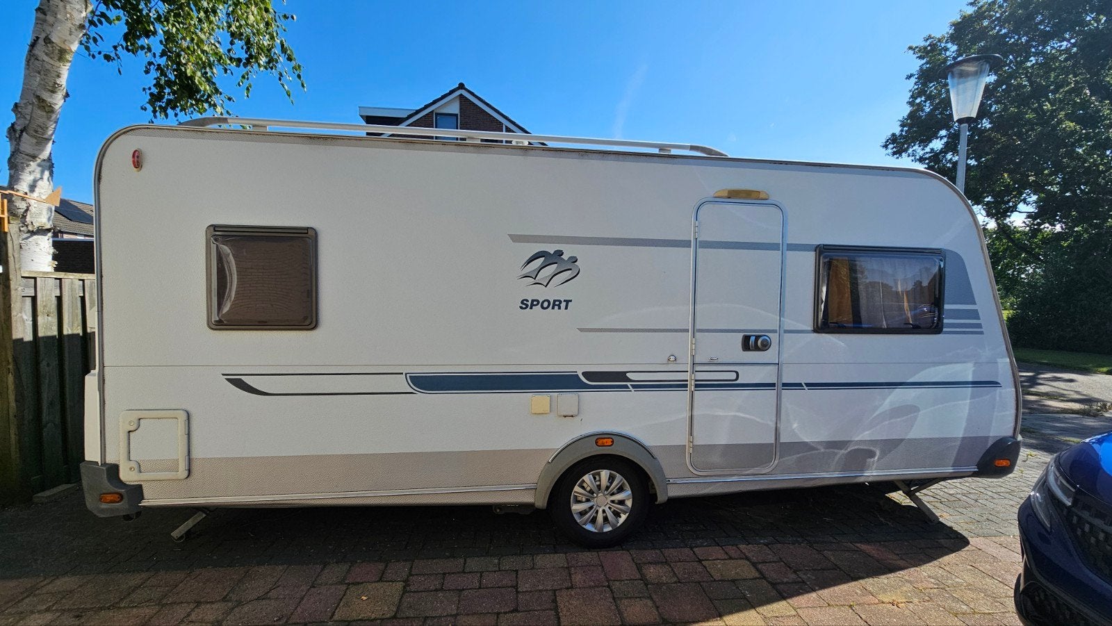 Knaus Sport 500 UF, Caravans en Kamperen, Caravans, Rondzit, Frans bed, Particulier, Knaus