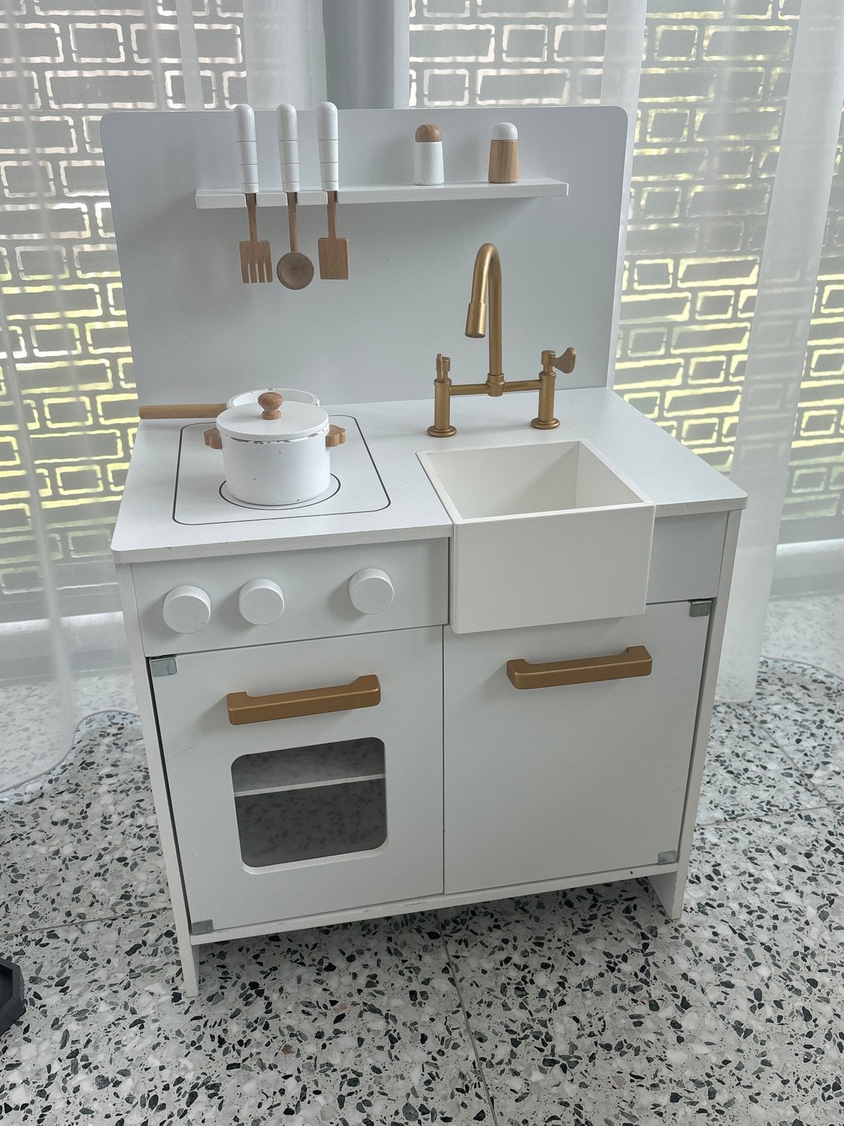 Petite Amélie Speelkeuken met liewood en little dutch acc., Ophalen, Gebruikt, Knutselen