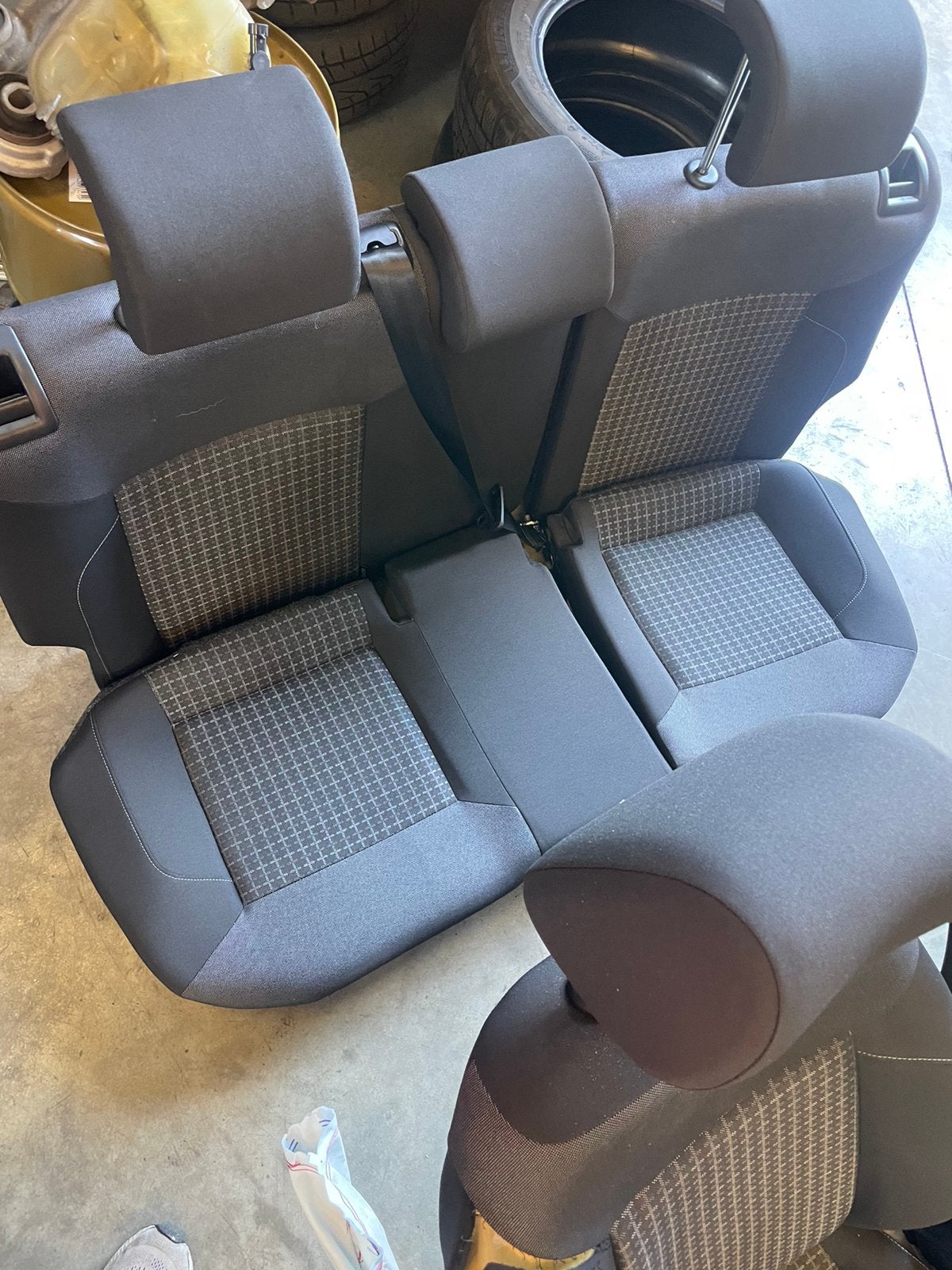 Achterbanken Interieur – Volkswagen Polo 6C (2014–2017), Auto-onderdelen, Interieur en Bekleding, Ophalen, Gebruikt, Volkswagen