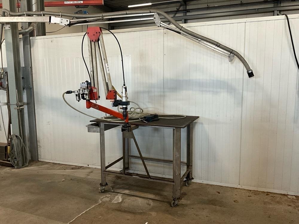 pneumatische radiaalarm-tapmachine