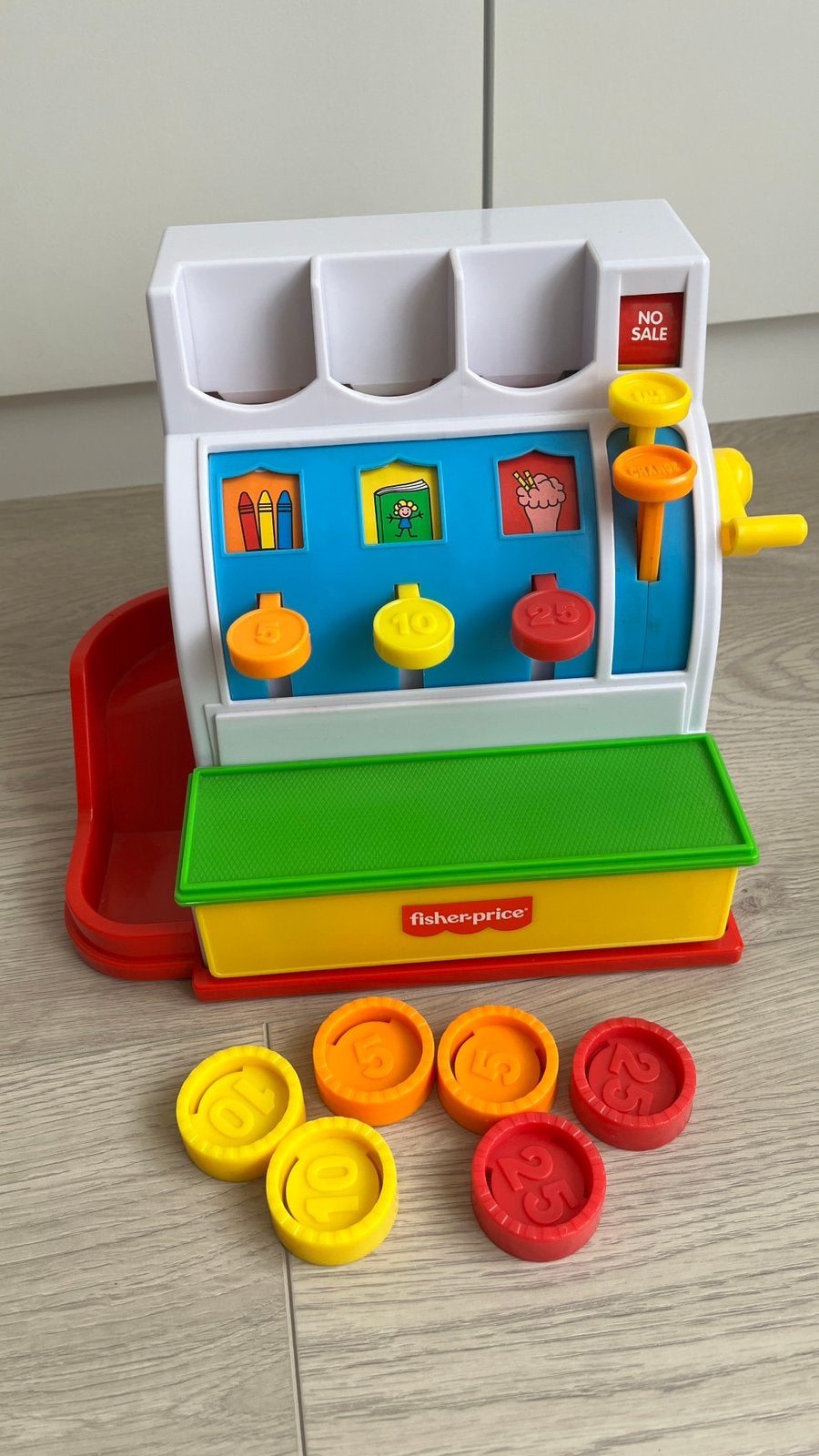 Fisher-Price Kassa Speelgoed, Ophalen of Verzenden, Zo goed als nieuw, Speelset