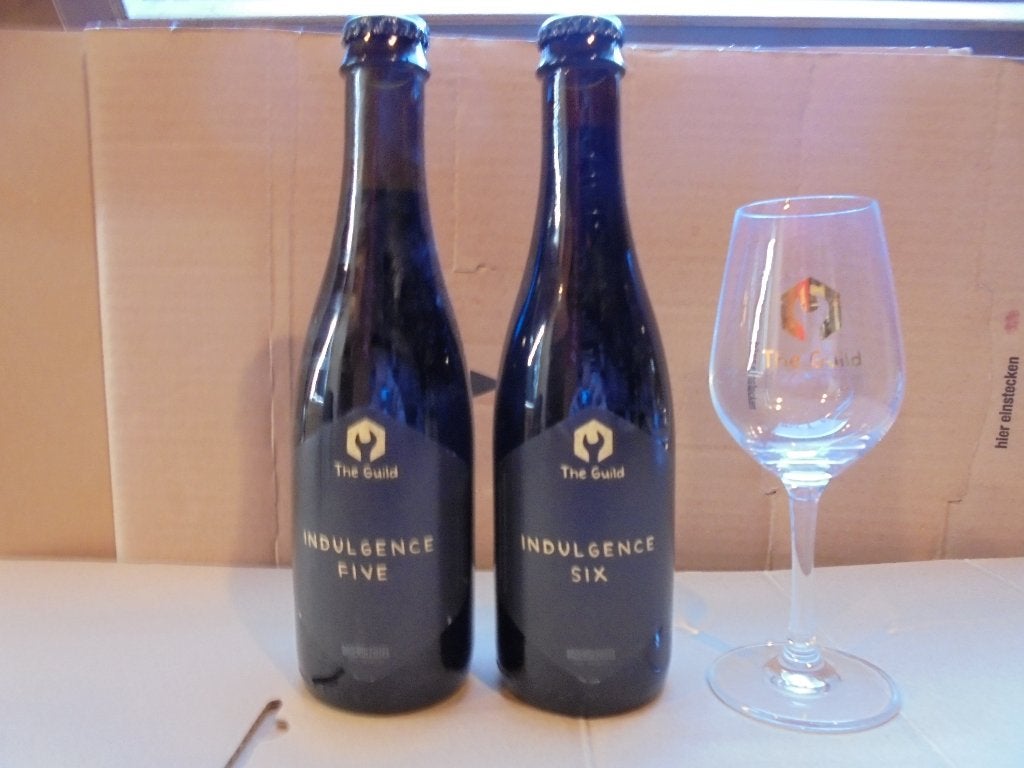 Moersleutel oude Indulgence bieren, Verzamelen, Ophalen of Verzenden, Nieuw, Flesje(s), Overige merken