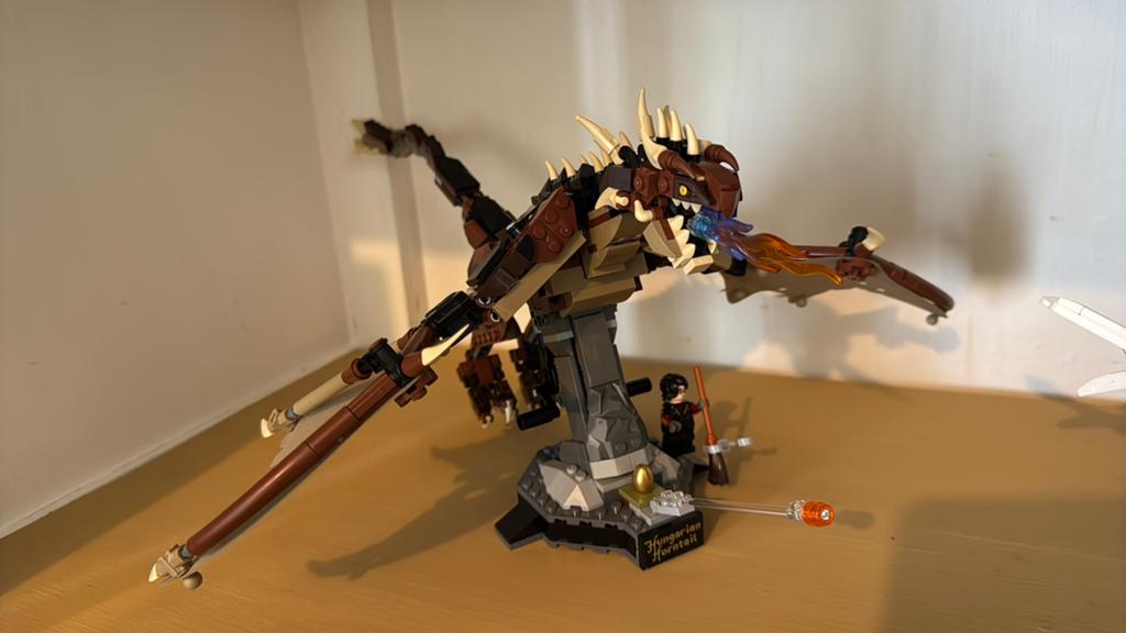 Lego Harry Potter hongaarse hoornstraat draak 76406, Lego, Harry Potter, Ophalen of Verzenden, Zo goed als nieuw