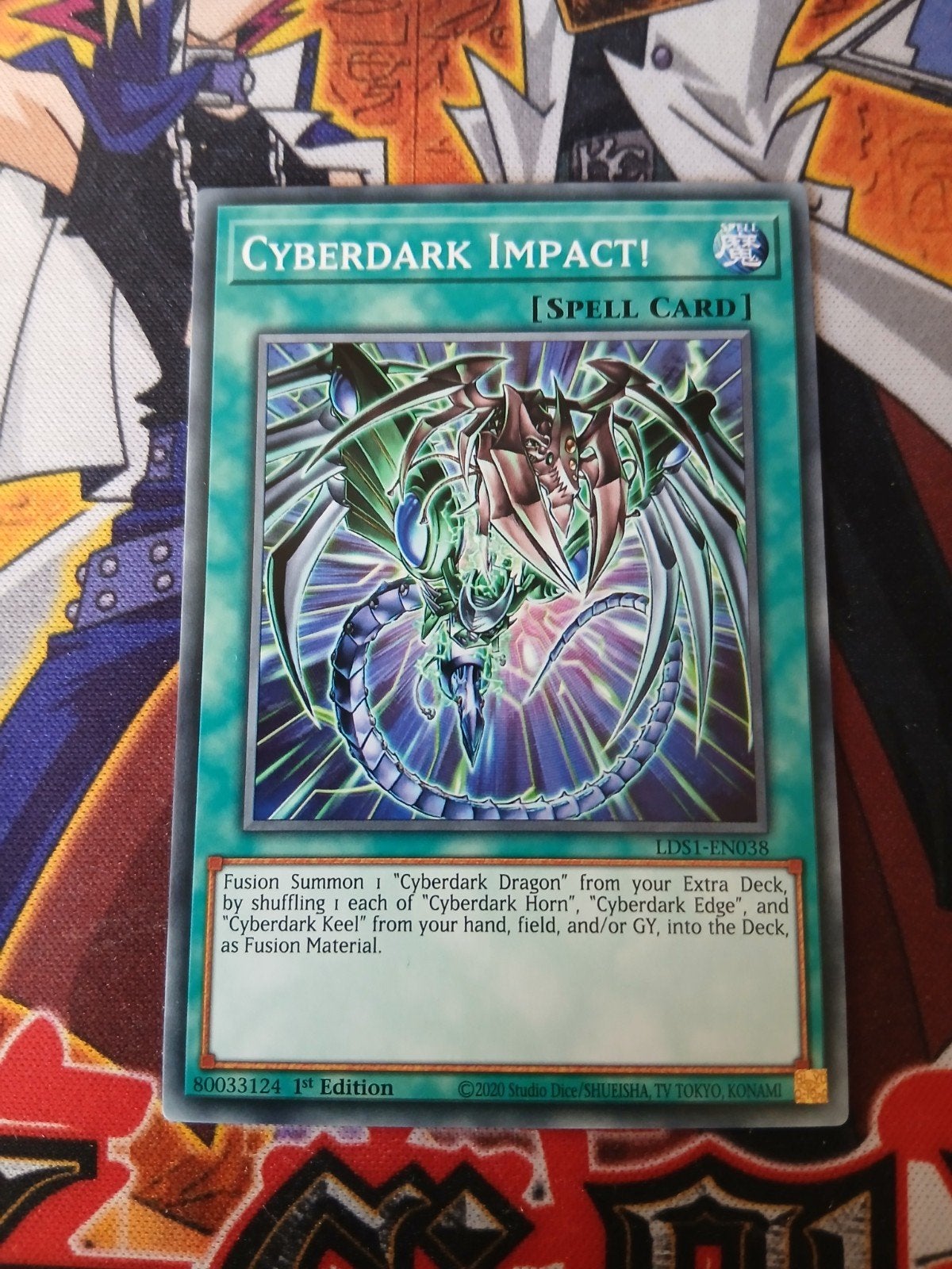 Cyberdark Impact! - LDS1 - Yu-Gi-Oh, Ophalen of Verzenden, Zo goed als nieuw