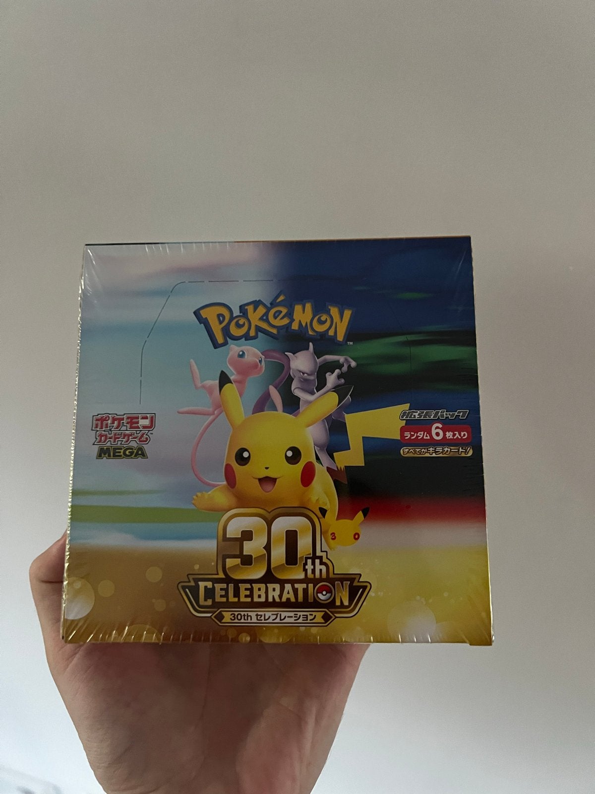 Pokémon 30th Celebration Boosterbox Japans, Ophalen of Verzenden, Nieuw, Boosterbox