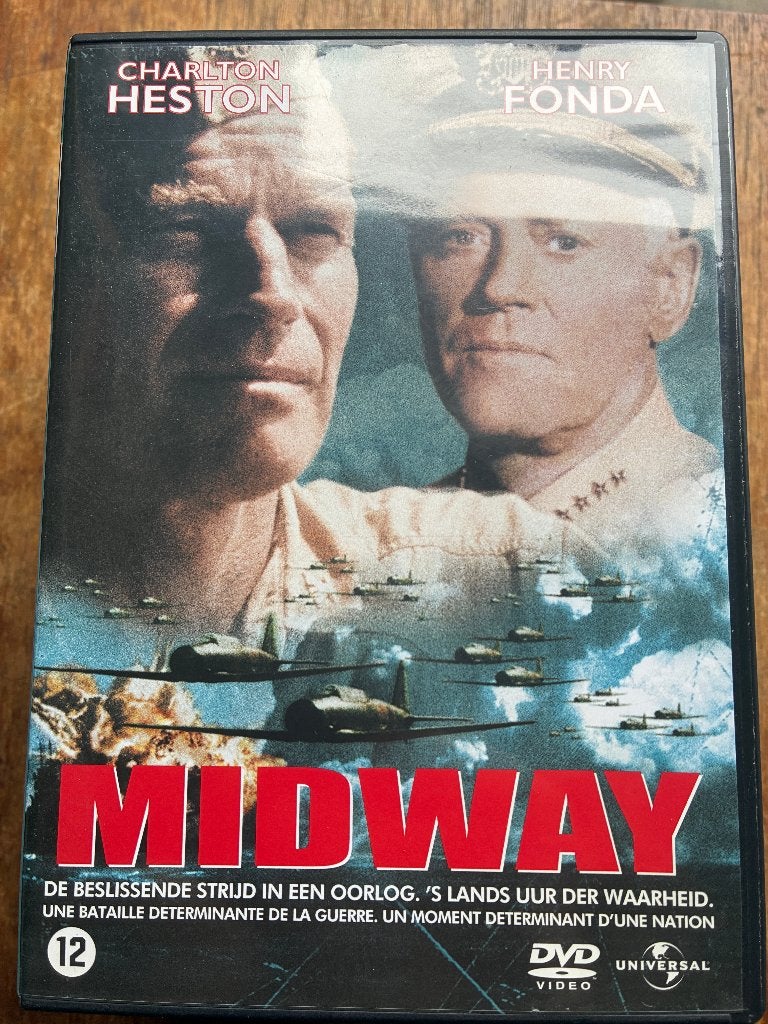 Midway DVD (Ooorlog , drama), Engels, Vanaf 16 jaar, Nederlands, Ophalen of Verzenden