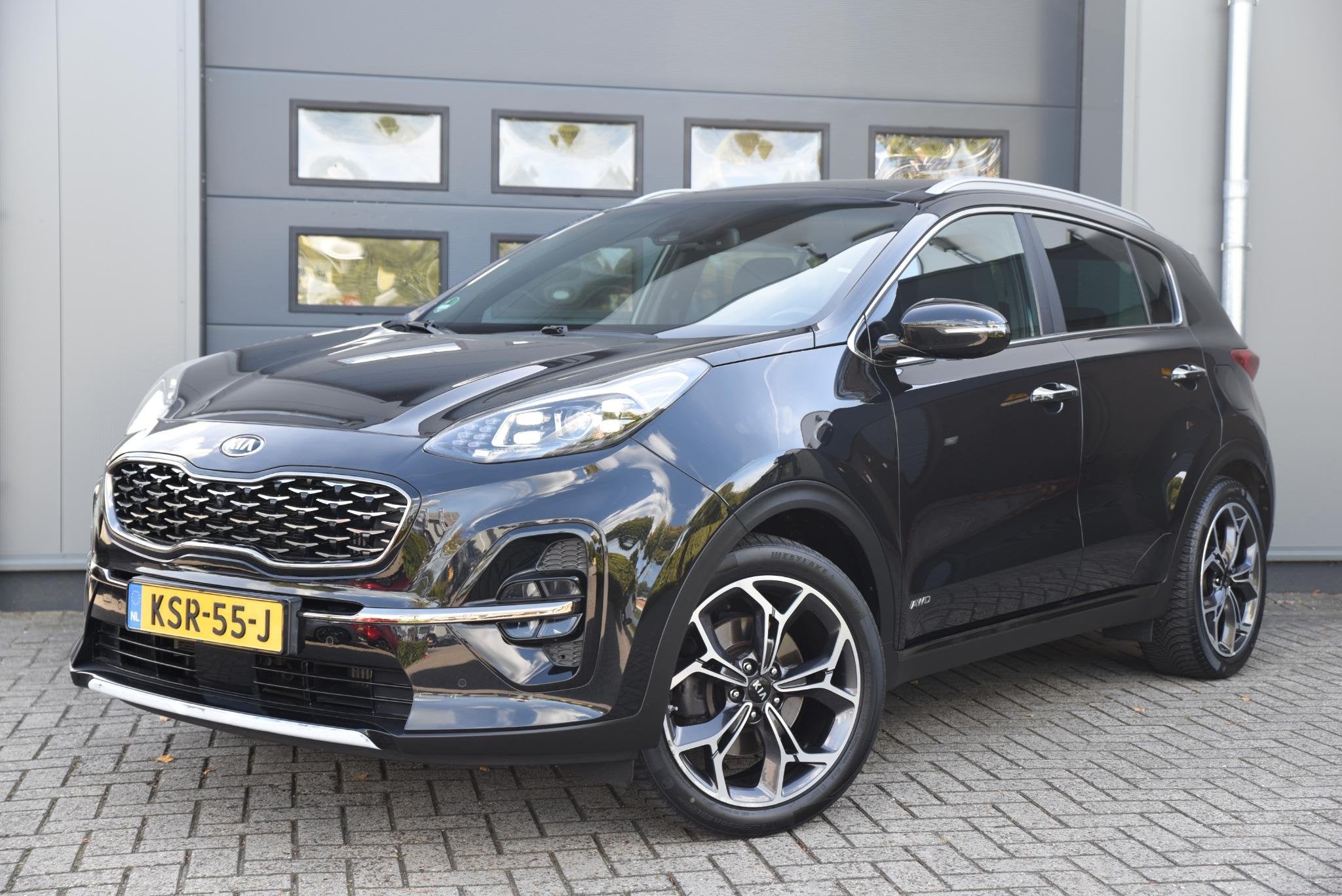 Kia Sportage 1.6 T-GDI 4WD GT-Line PlusLine PANO - JBL, Auto's, Dealer onderhouden, Gebruikt, 4 cilinders, Zwart