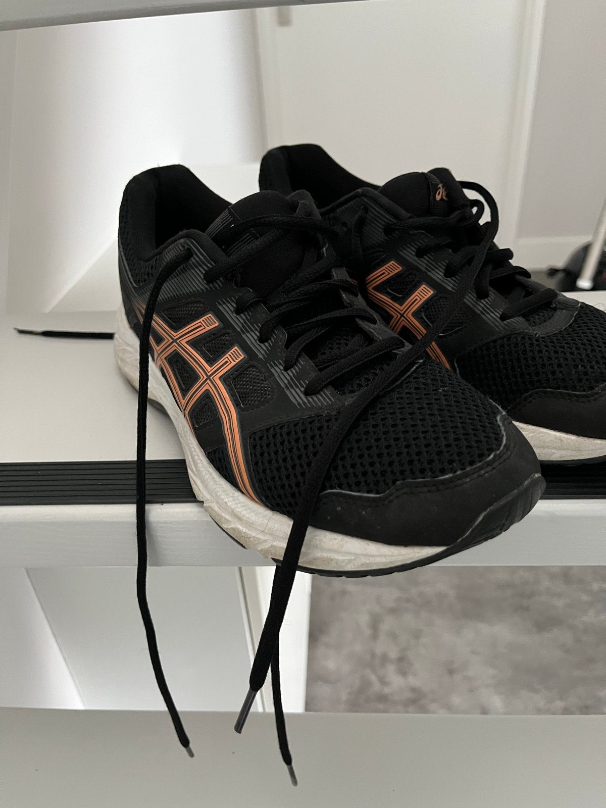 Asics Gel-Contend 7 hardloopschoenen up - Maat 39, Ophalen of Verzenden, Gedragen, Zwart, Sneakers of Gympen