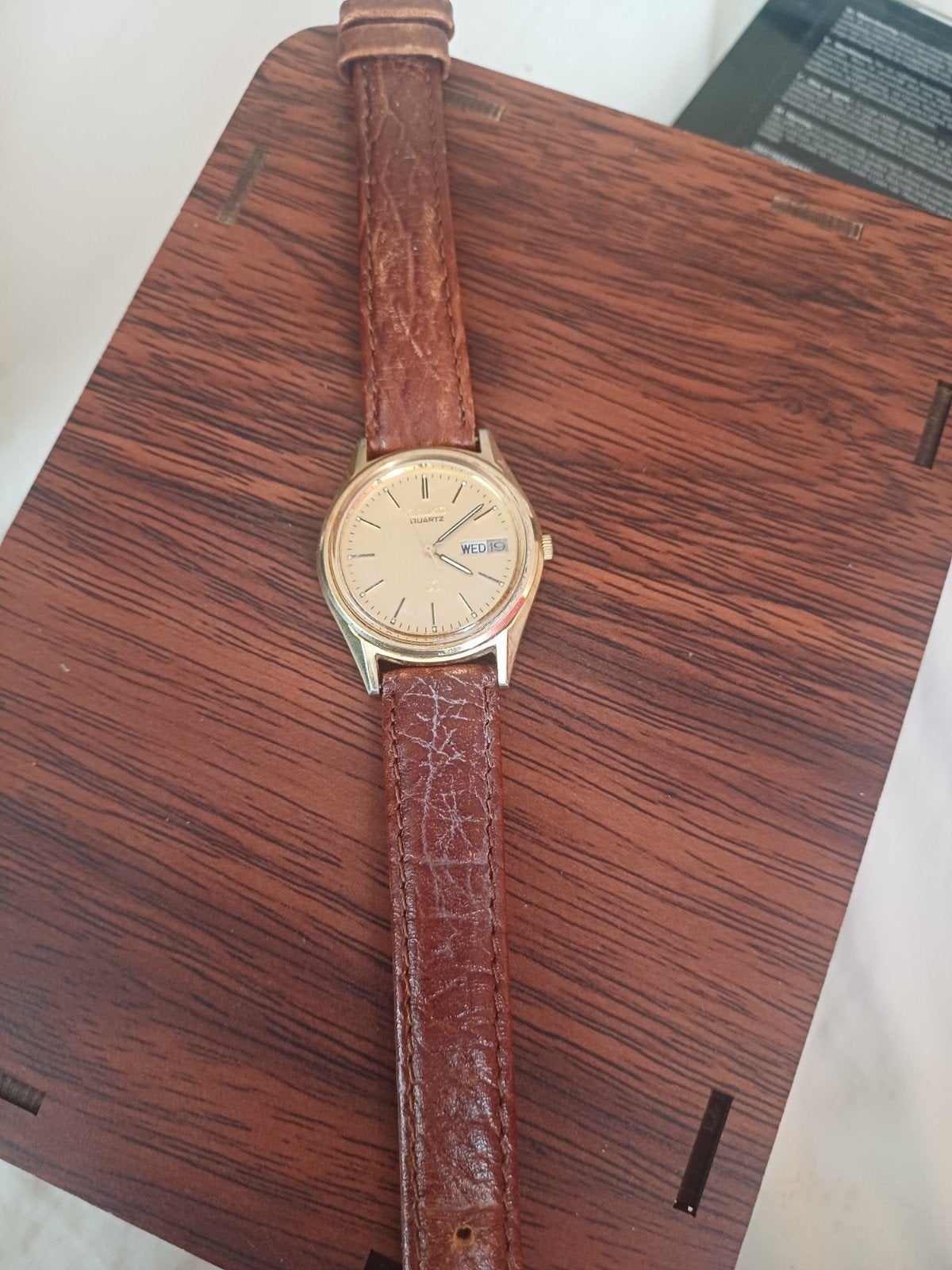 Antieke dames horloge, Ophalen of Verzenden, Staal, Overige merken