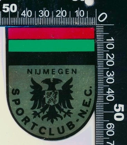 Sticker: Sportclub NEC - Nijmegen, Verzamelen, Stickers, Ophalen of Verzenden, Zo goed als nieuw, Sport