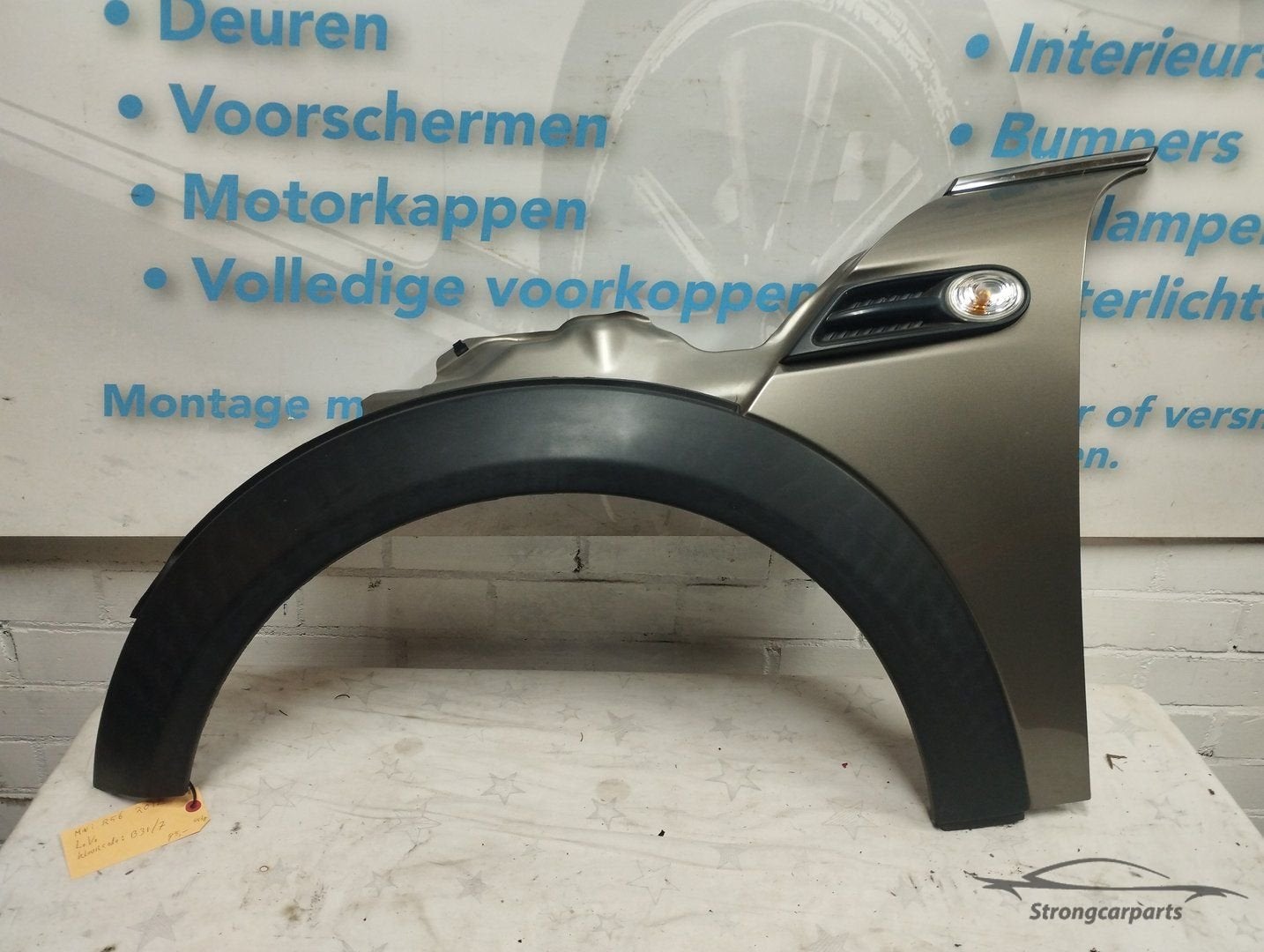 Linker voorscherm Mini R56 2012 B31/7, Gebruikt, -, -, Ophalen of Verzenden