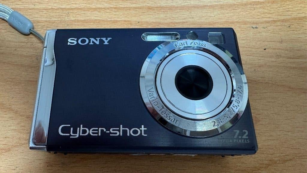 Sony DSC-W80 Cyber Shot, Audio, Tv en Foto, Fotocamera's Digitaal, 7 megapixels, Overige typen, Cameratas, Ophalen of Verzenden