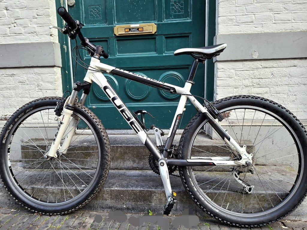 Cube Attention maat S, Gebruikt, Hardtail, Velgrem, 45 tot 49 cm