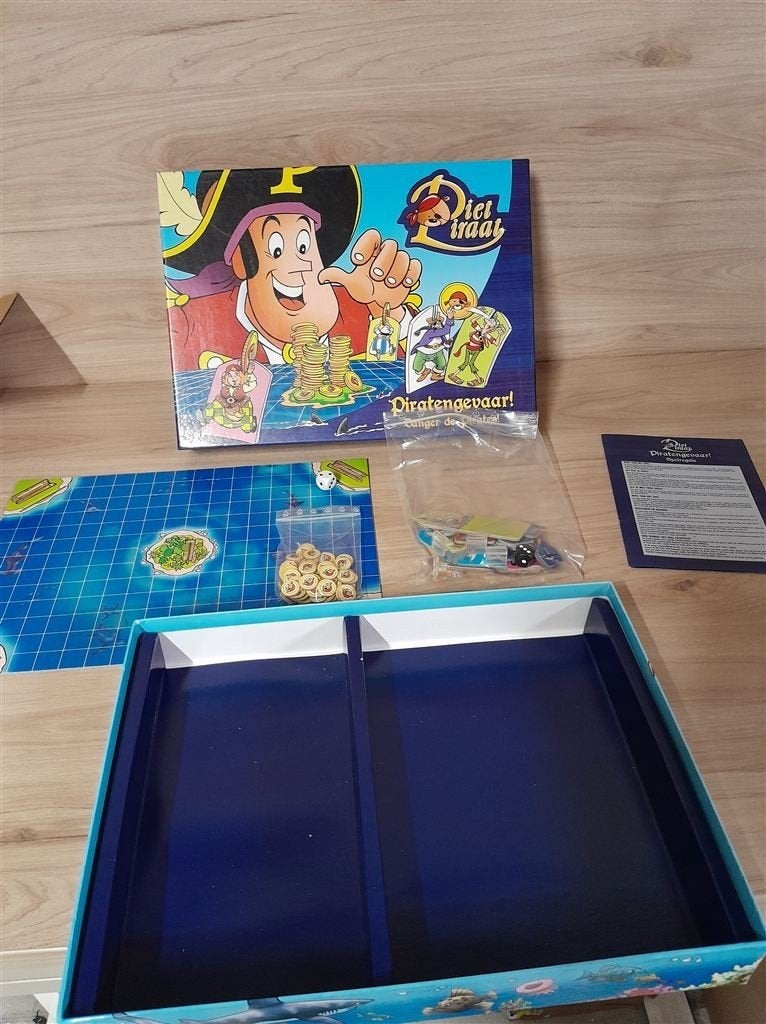 Piet piraat - piratengevaar - s1362, Verzenden, Zo goed als nieuw