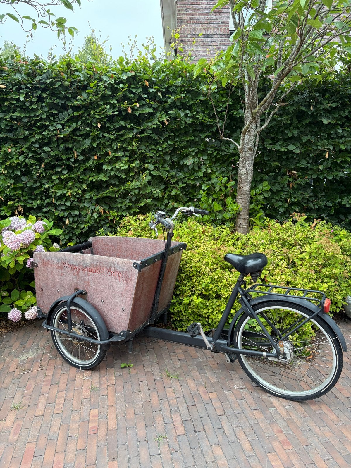 Babboe Bakfiets, 4 kinderen of meer, Gebruikt, Trommelrem, Ophalen
