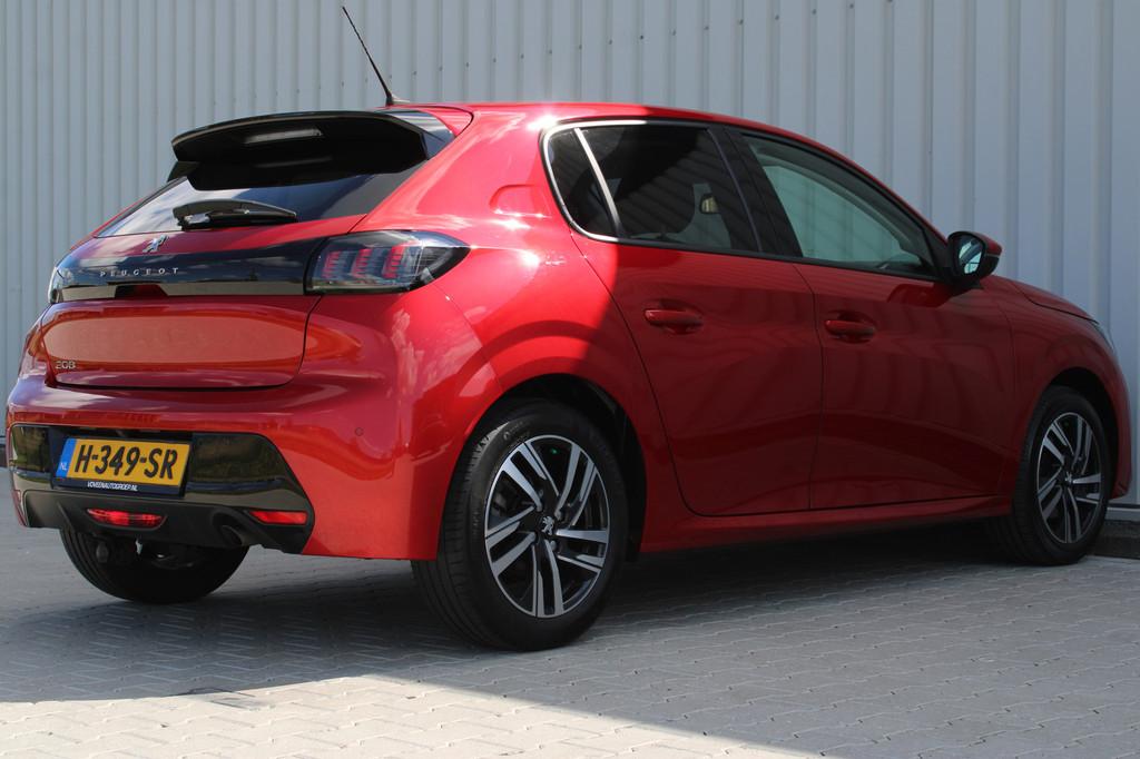 Peugeot 208 1.2 PureTech Allure | Incl. 12 maanden garantie, 12 maanden, 101 pk, Gebruikt, Leder en Stof