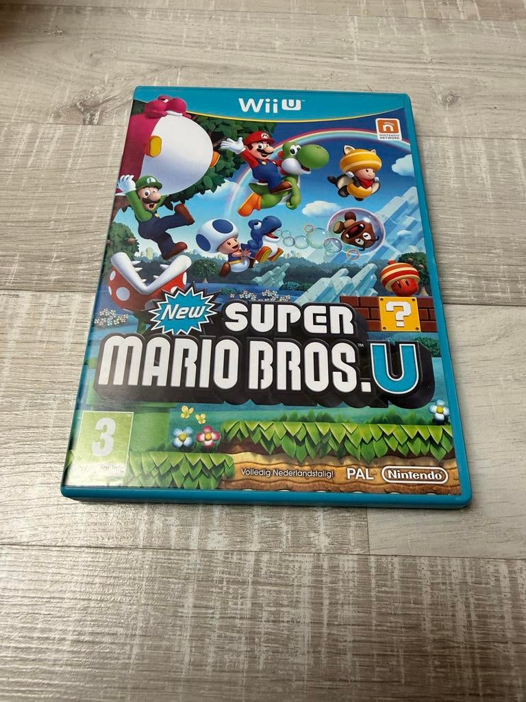 New Super Mario Bros. U - Wii U (Volledig Nederlandstalig), Eén computer, Ophalen of Verzenden, Zo goed als nieuw, Platform