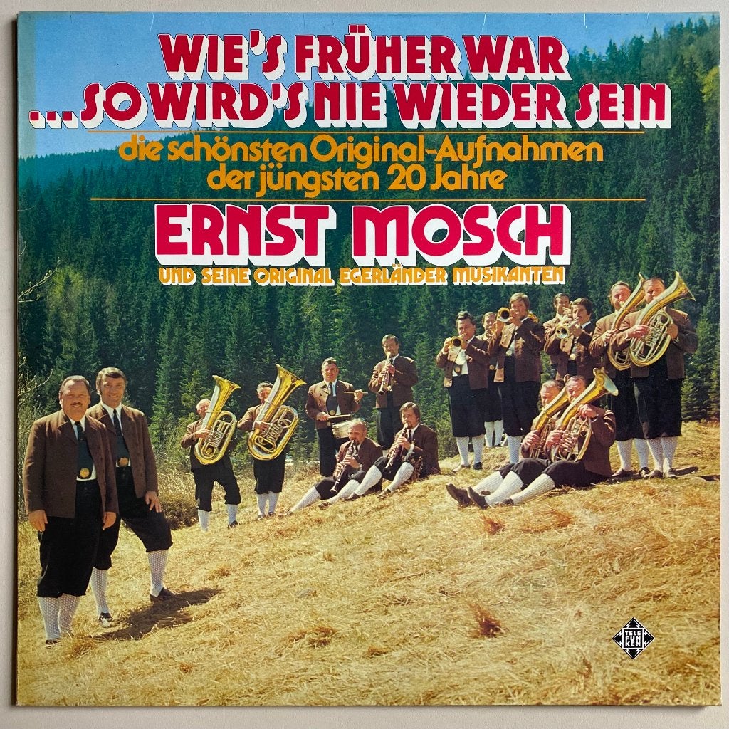 Ernst Mosch - Wie's Früher war lp, Ophalen of Verzenden, Zo goed als nieuw, 12 inch, LP