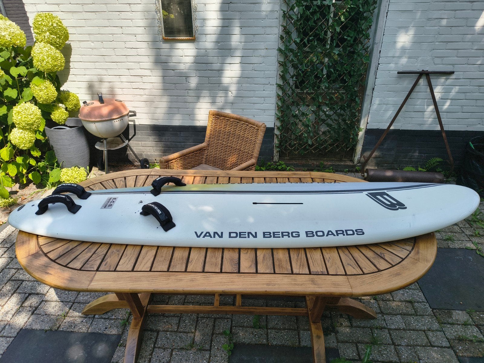 Van den Berg Boards windsurf Speed / Slalom plank, Watersport en Boten, Windsurfen, 250 tot 300 cm, Met draagtas, Zo goed als nieuw
