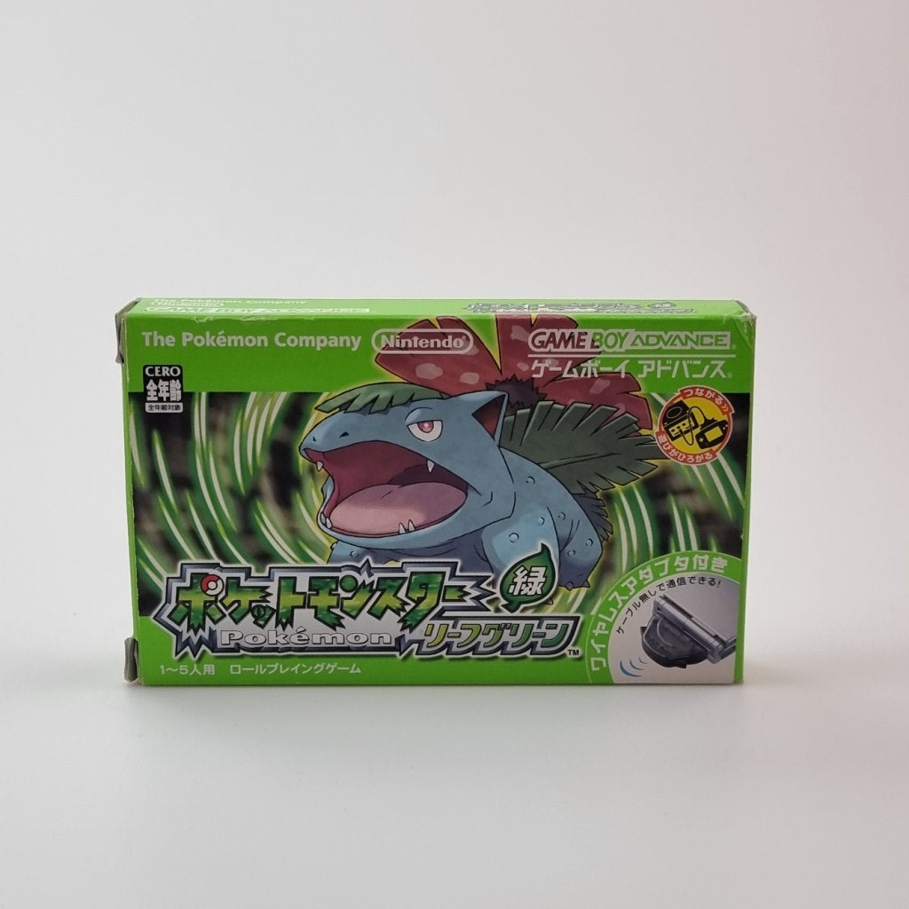 Game Boy Advance Pokemon Leaf Green Wireless Adapter, Spelcomputers en Games, Games | Nintendo Game Boy, Nintendo, Zo goed als nieuw