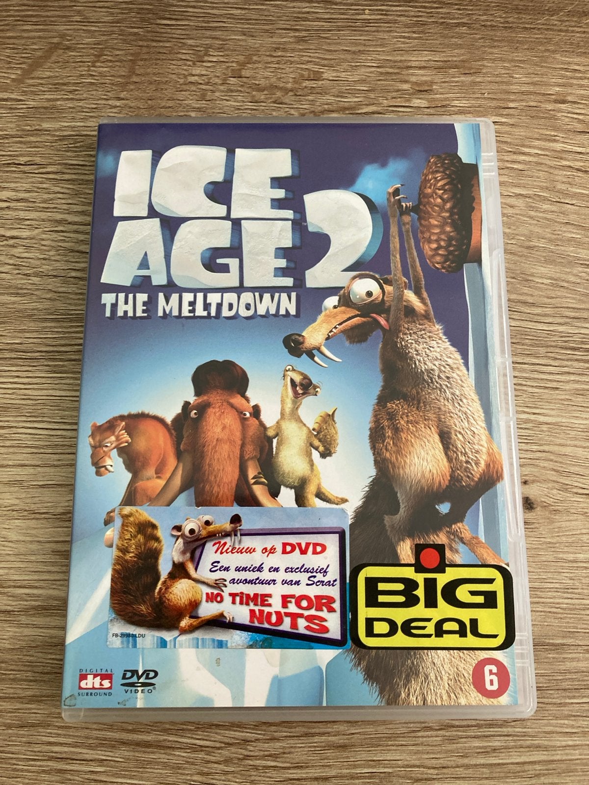 Ice Age 2: The Meltdown DVD - Nederlands gesproken, Animatie, Nederlands, Vanaf 6 jaar, Film