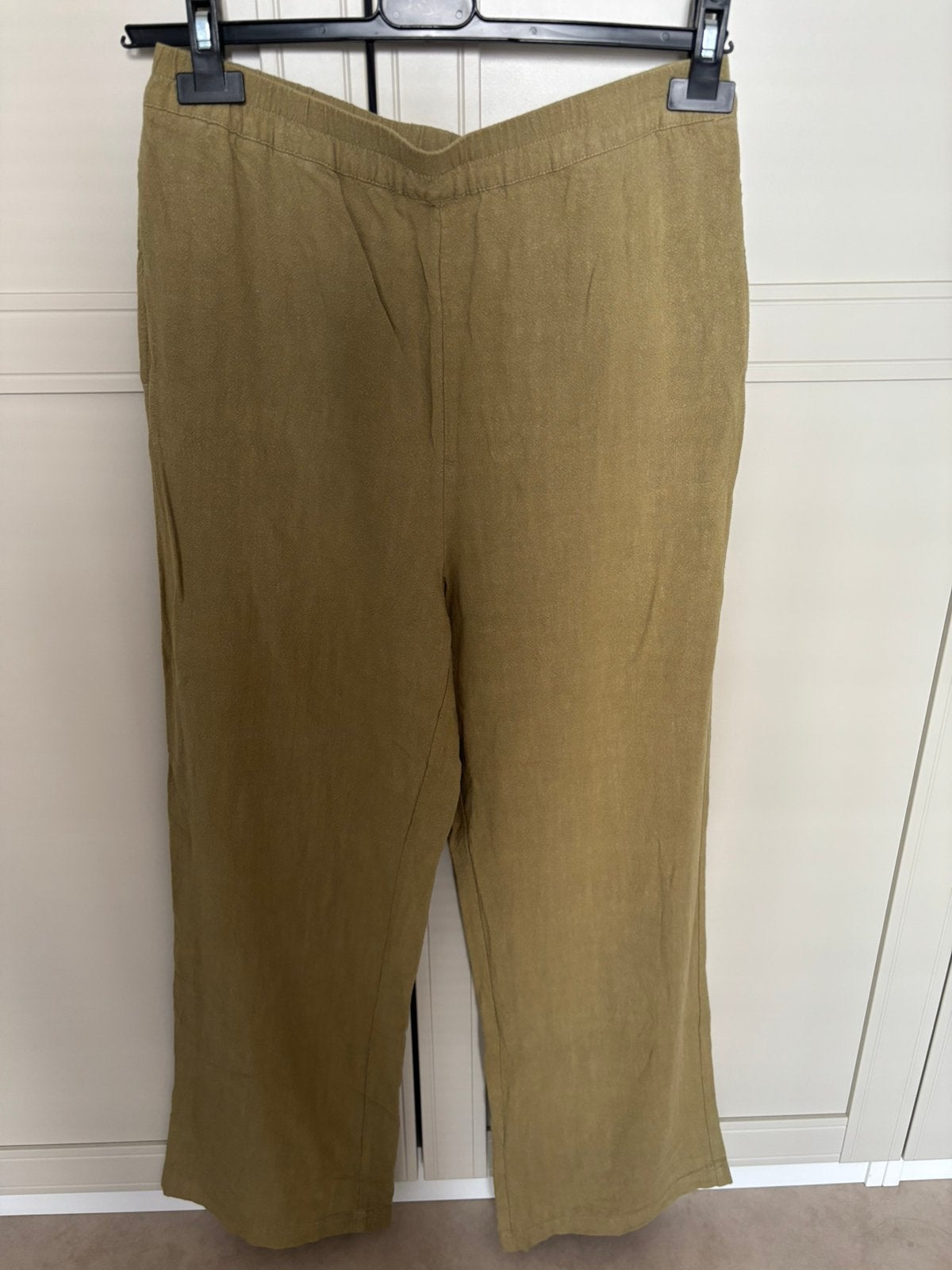 Linnen broek, Kleding | Dames, Ophalen of Verzenden, Zo goed als nieuw, Lang