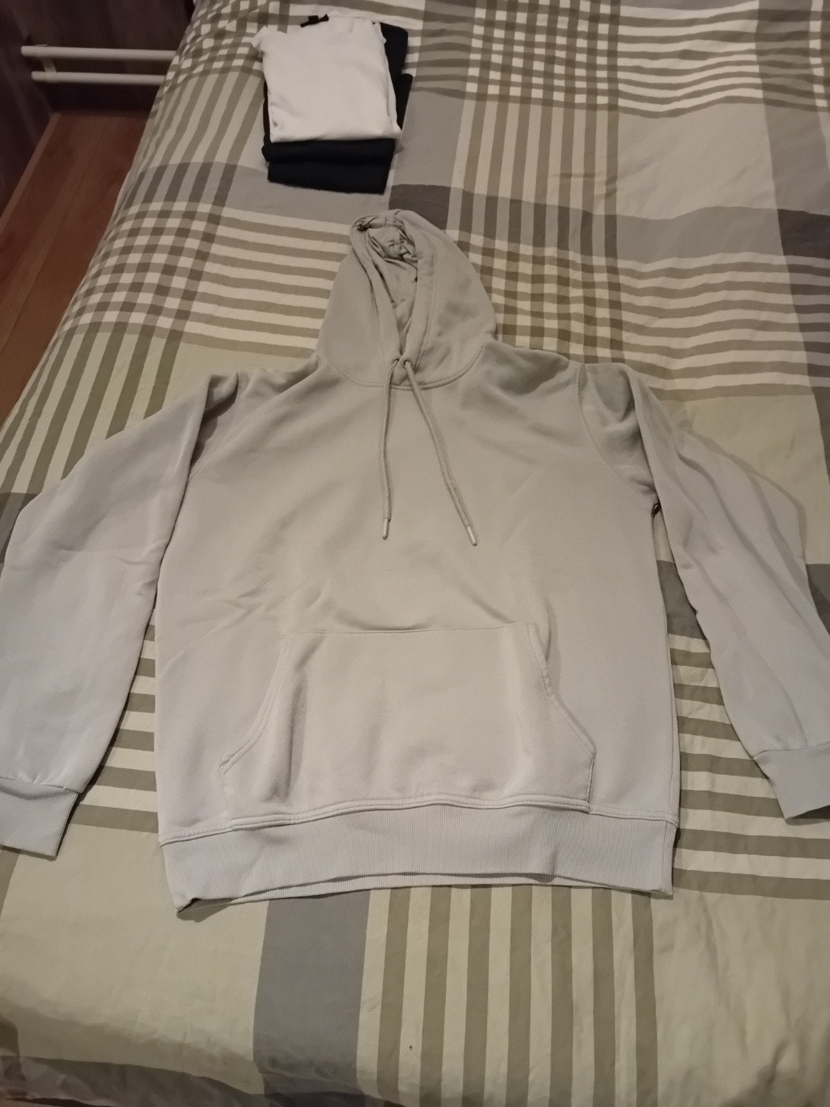 TEX Lichtgrijze Hoodie Maat M, Kleding | Heren, Ophalen of Verzenden, Gedragen, TEX