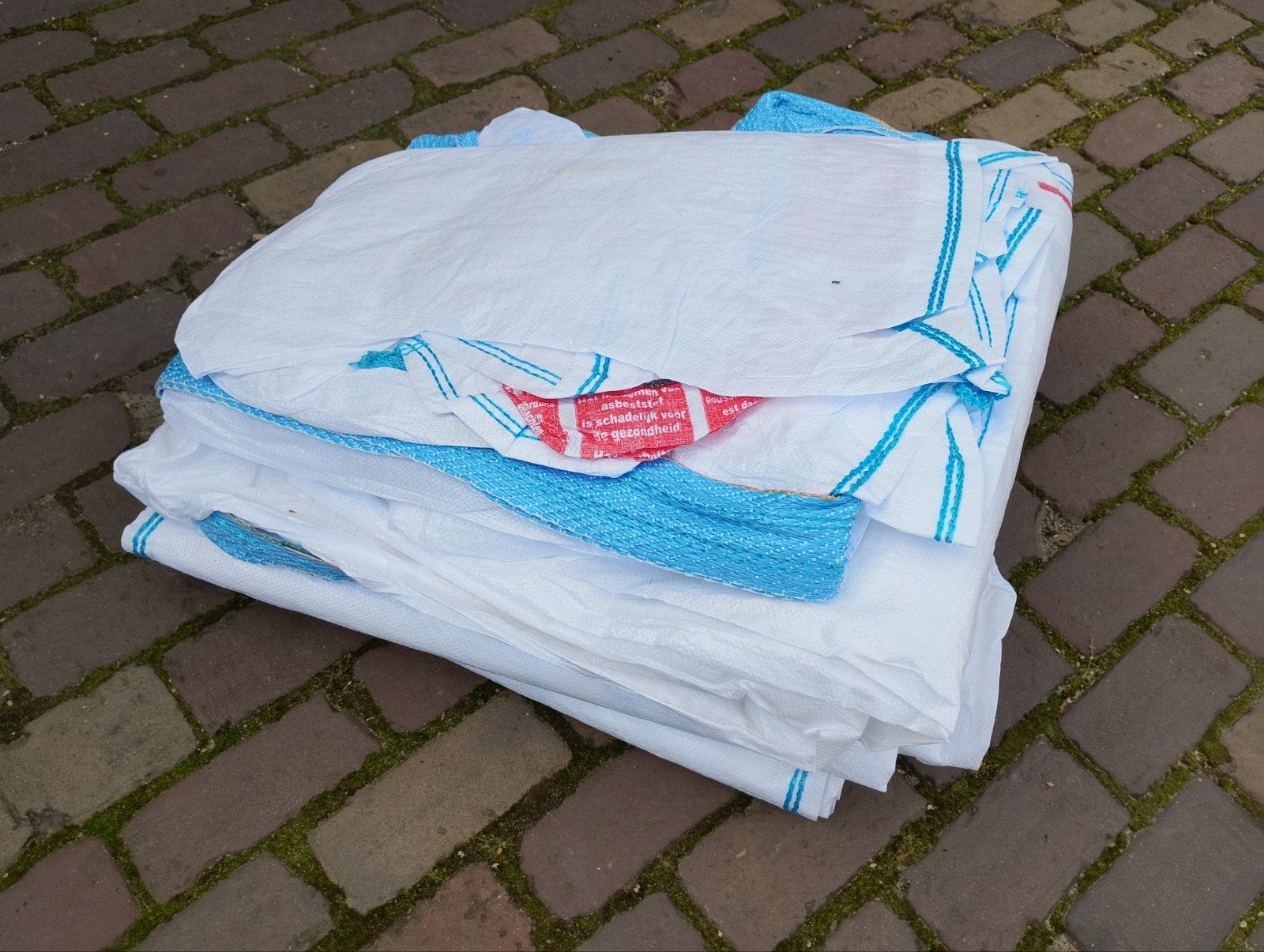 4 asbest zakken NIEUW, Ophalen of Verzenden, Nieuw