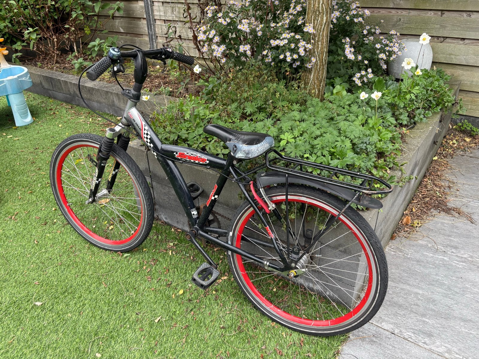 24 inch jongensfiets, Overige merken, Gebruikt, Velgrem, Ophalen of Verzenden