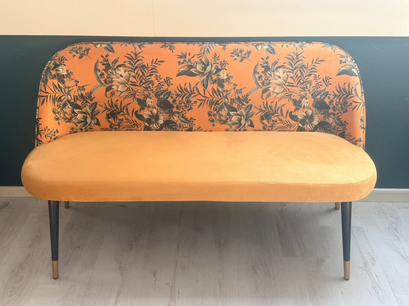 Design bankje PRET-A-PORTER, Ophalen, Zo goed als nieuw, Tweepersoons, Minder dan 150 cm