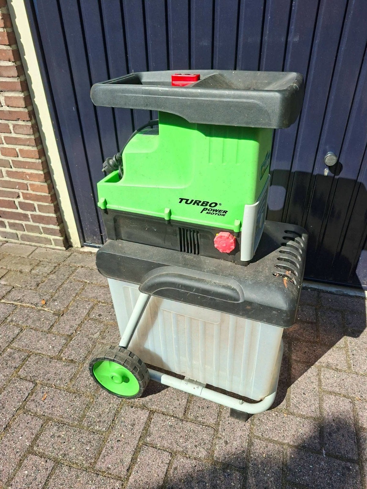 takken versnipperaar, Tuin en Terras, Hakselaars, Ophalen, Gebruikt, Florabest, Met opvangbak
