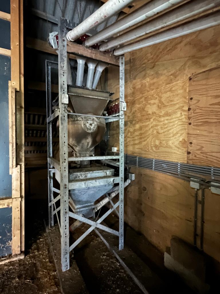 Weger menger voor voer, 150 liter inhoud