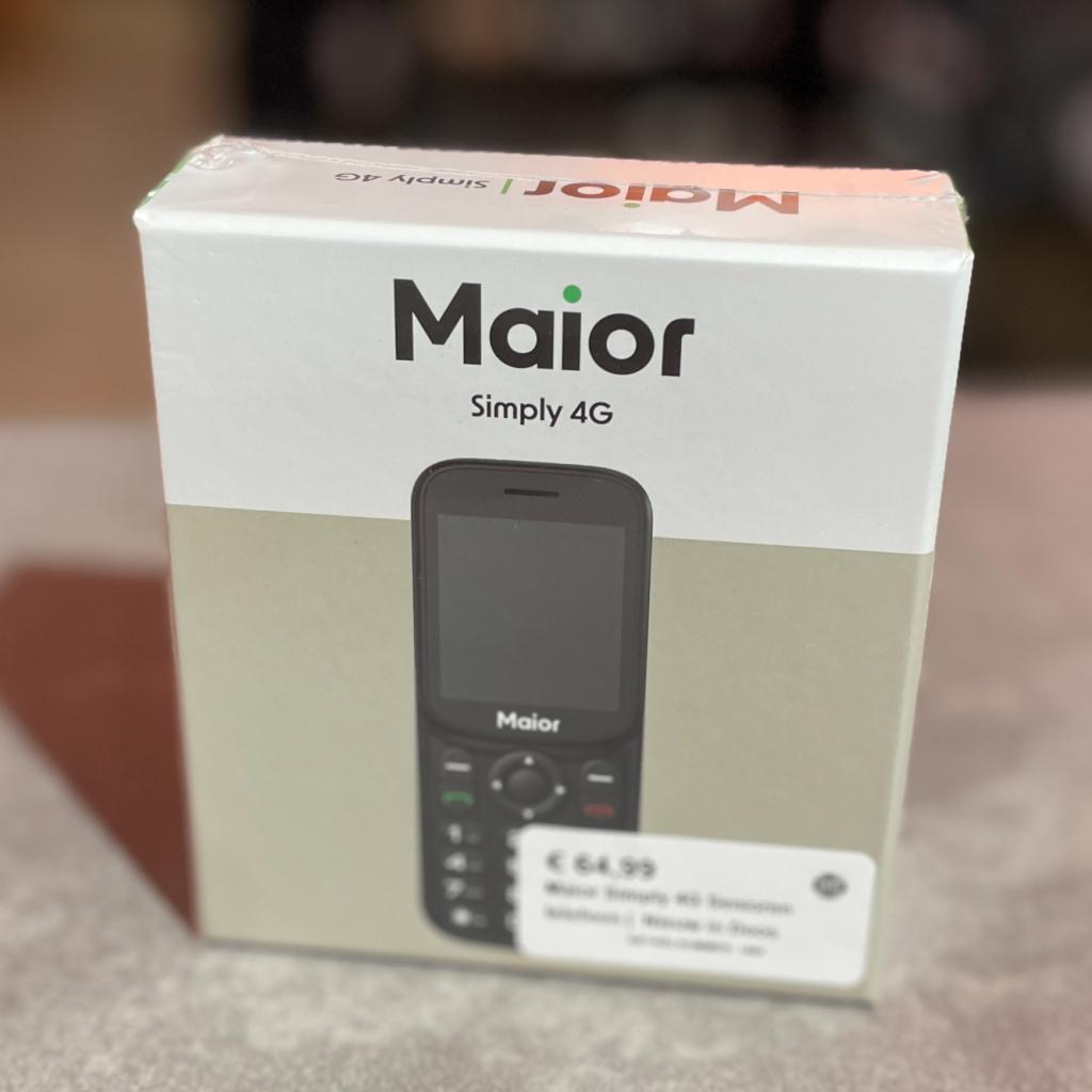 Maior Simply 4G Senioren telefoon | Nieuw in Doos, Flex Ltd., Nieuw, https://flex.com/contact-us, Nobelstraat 10, 5807 GA Oostrum LB, Limburg, Nederland
