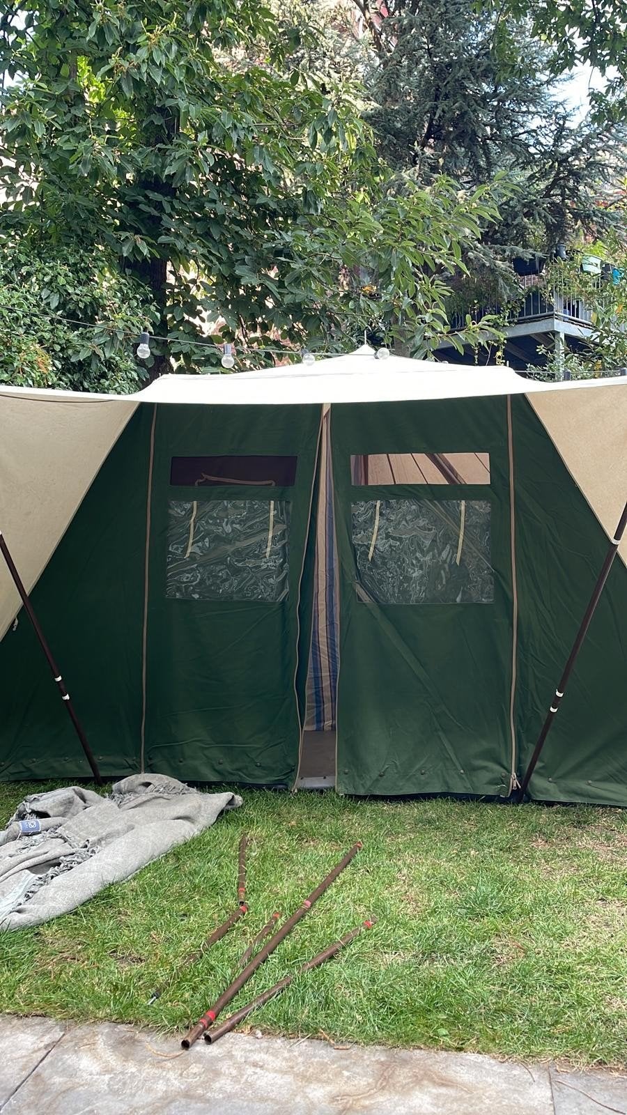 De Waard Albatros Junior, Caravans en Kamperen, Tenten, Ophalen, Gebruikt, Tot en met 2