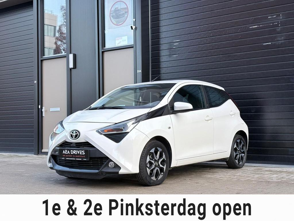 Toyota Aygo | 53.160 km | Apple CarPlay | Camera | Airco | C, Stof, Overige carrosserieën, Wit, Bedrijf
