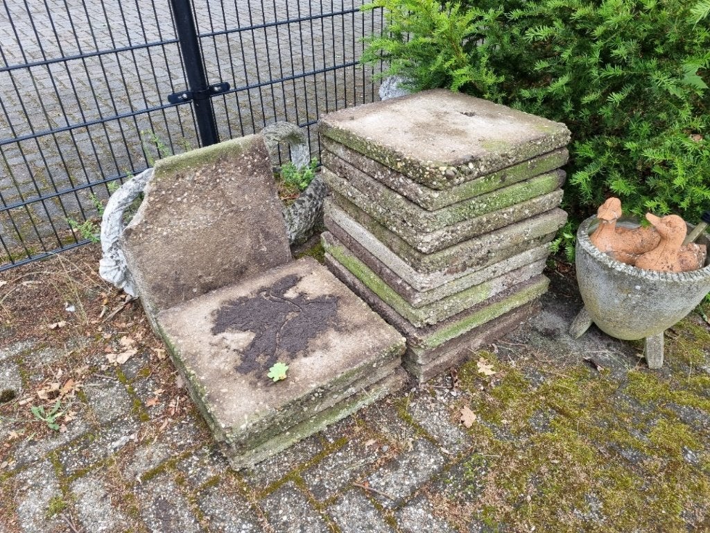 Grinttegels, Tuin en Terras, Tegels en Klinkers, Ophalen, Gebruikt, Beton, Terrastegels