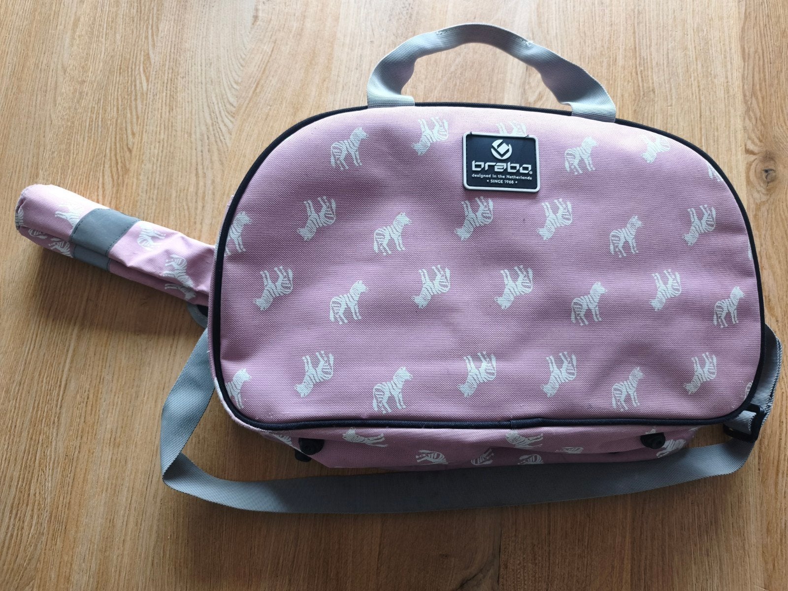 Brabo hockeytas met zebraprint, Ophalen of Verzenden, Gebruikt, Tas