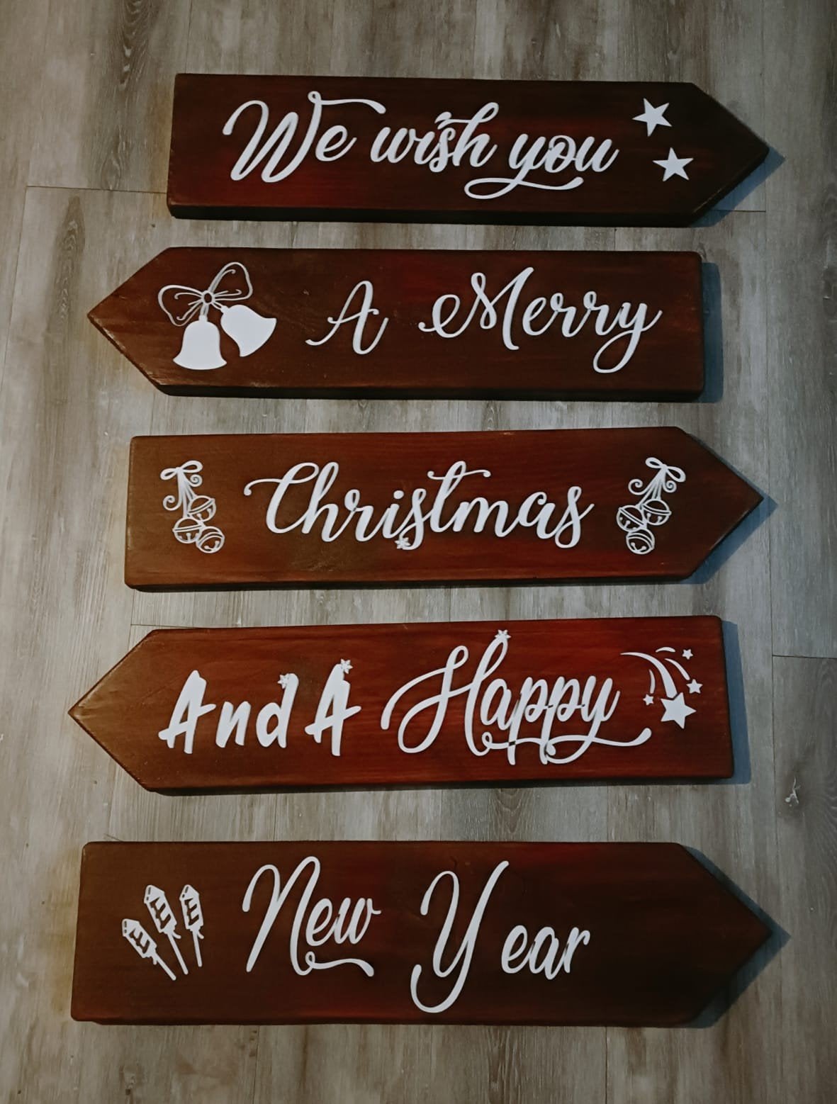 Wegwijzers Kerst Kerstmis feestdagen oud en nieuw, Ophalen of Verzenden