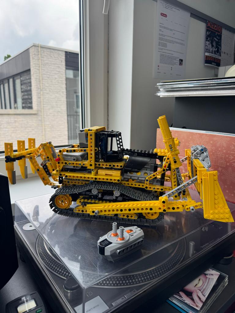 Lego Technic Bulldozer 8275 met afstandsbediening, Ophalen, Zo goed als nieuw, Overige merken