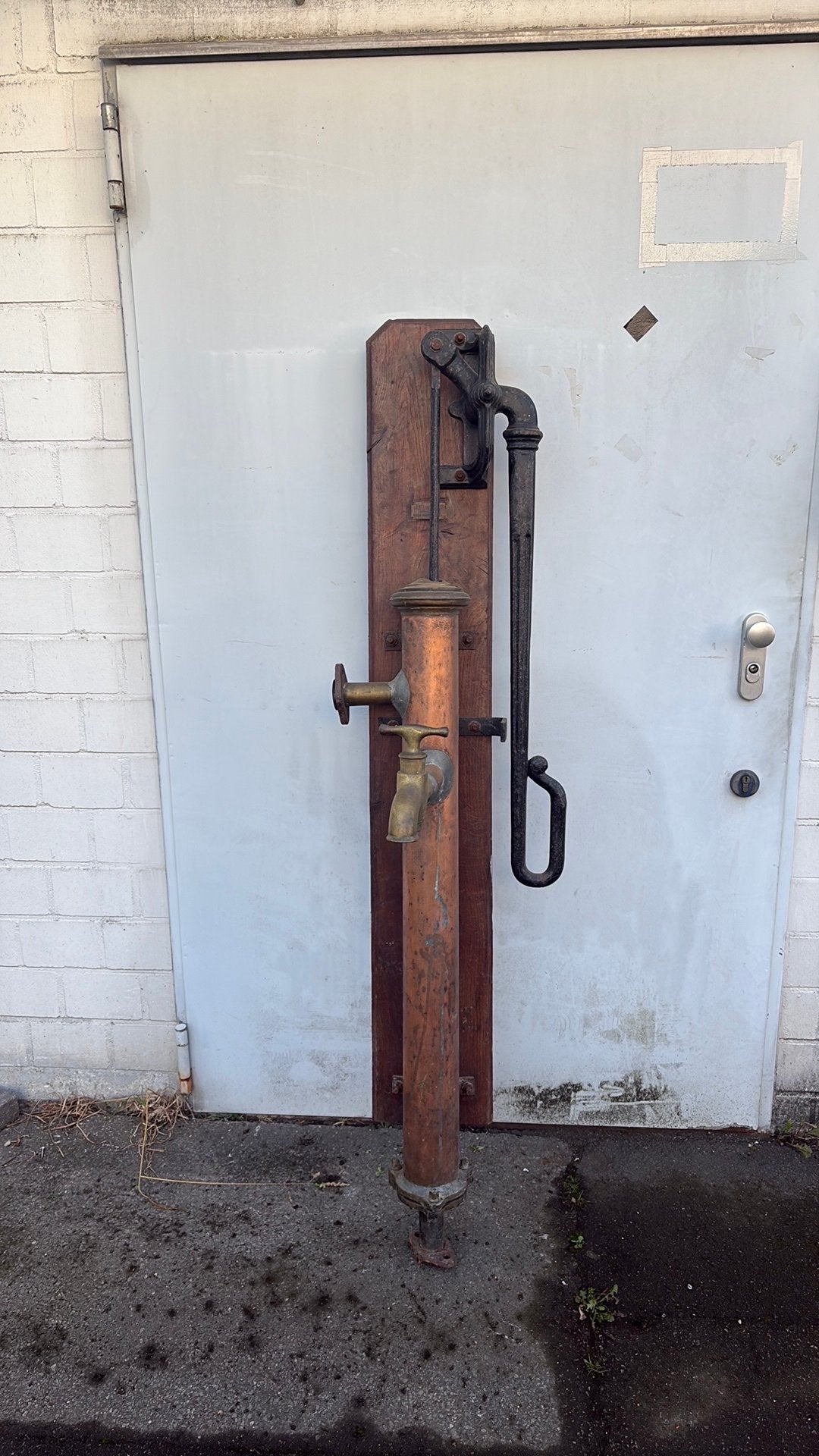 Te koop mooie franse koper hand gemaakte waterpomp, Tuin en Terras, Ophalen, Zo goed als nieuw, Handmatig, Overige typen