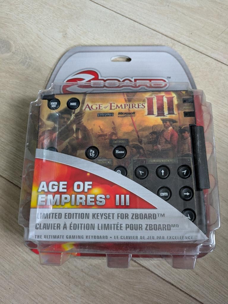 Zeldzaam Zboard Age of Empires 3 nieuw, 1 speler, Nieuw, Ophalen of Verzenden, Strategie en Constructie