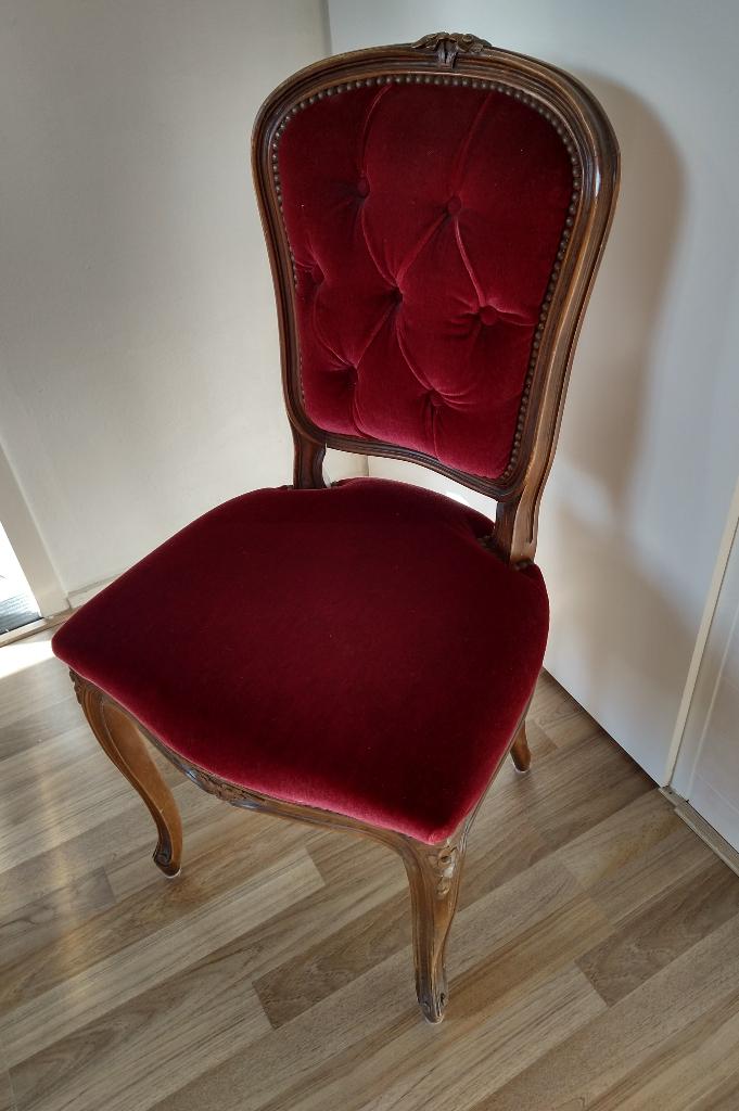 brocante barok stoel Louis XV-stijl, Antiek en Kunst, Antiek | Meubels | Stoelen en Banken, Ophalen