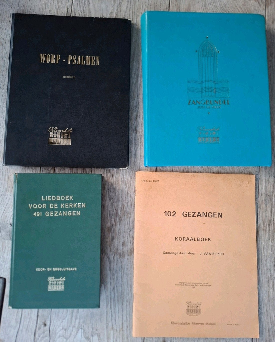 Bladmuziek klavarscribo, Orgel, Gebruikt, Ophalen of Verzenden, Religie en Gospel